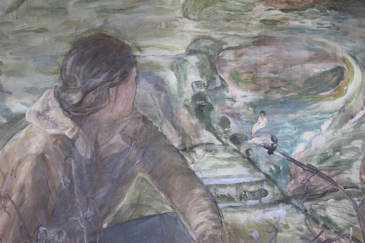 The Diggers, detail of satellite imagery