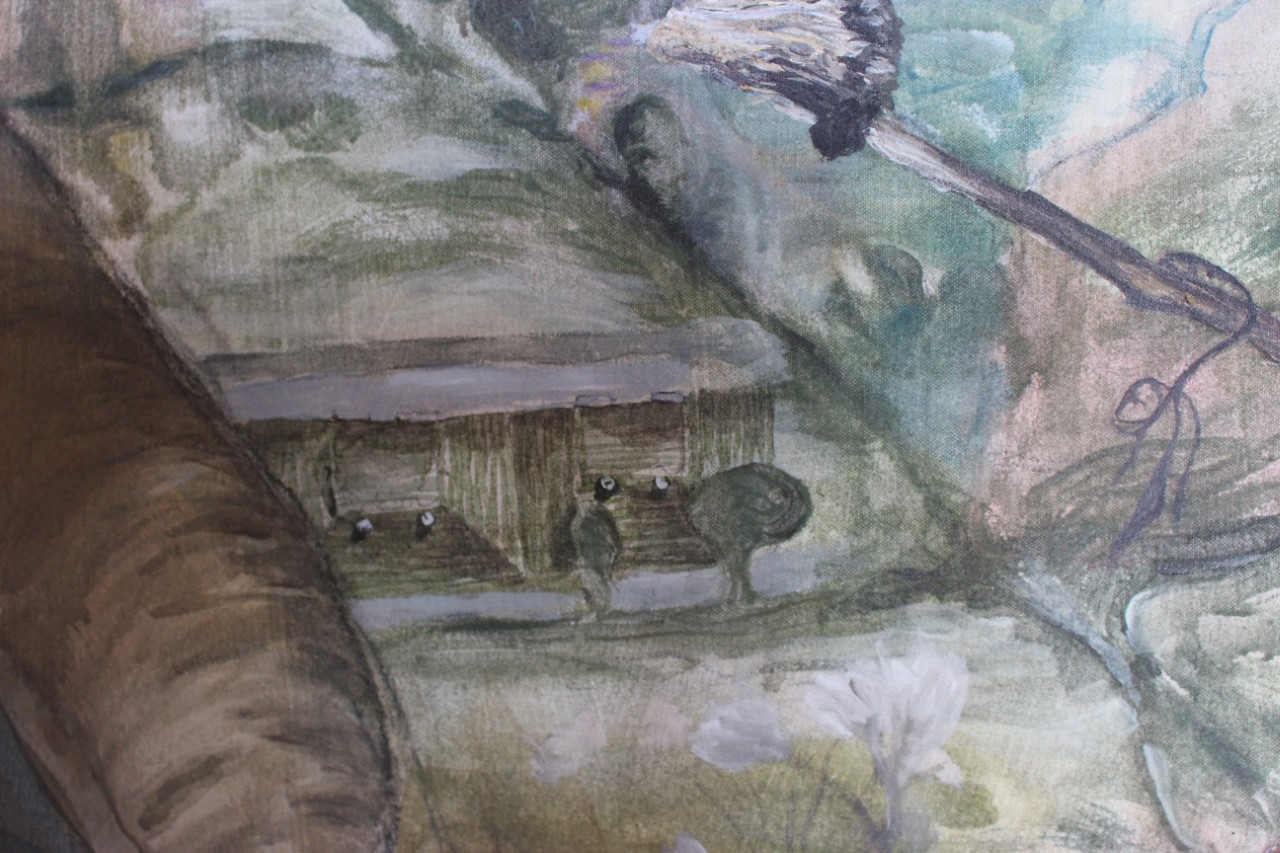 The Diggers,  detail of satellite imagery